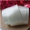 Order  35mm Satin Ribbon - Bridal White